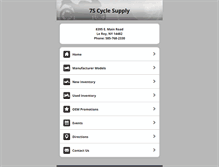 Tablet Screenshot of 7scycle.com